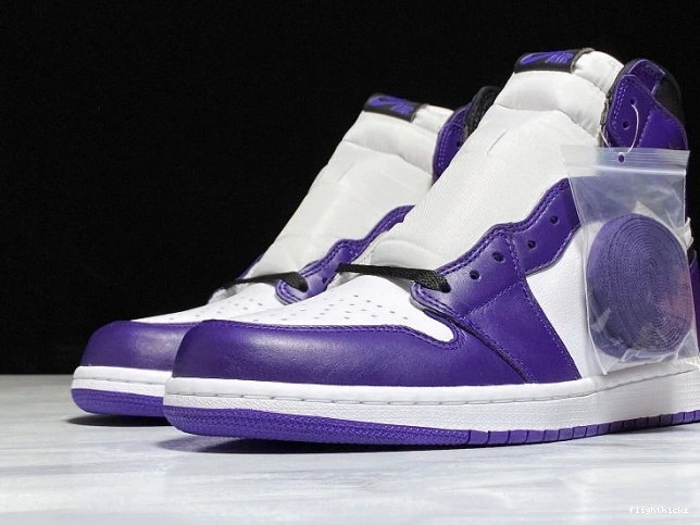 Court Purple Jordan High 555088-500 1 Air OG 0902